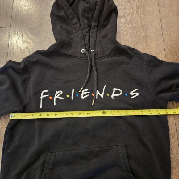 💥$10 ADD ON - FRIENDS The TV Show Women's Black Hoodie Sweater From H&M Size S - Picture 3 of 4